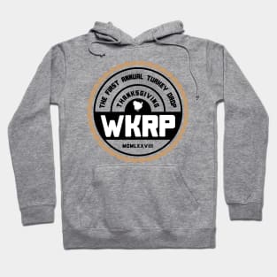 WKRP Turkey Drop Hoodie